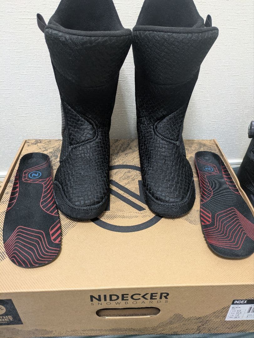 NIDECKER INDEX スノーボードブーツ US 8.0 JP26.0