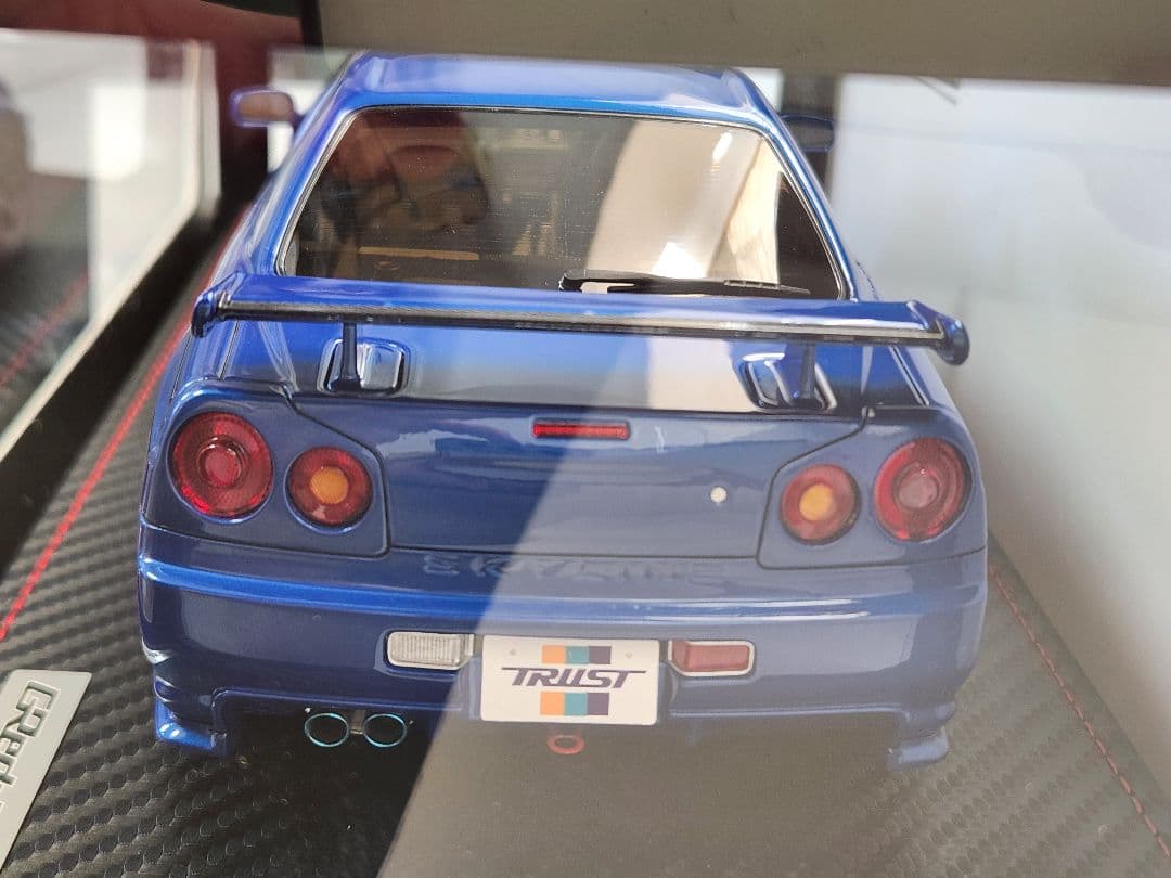 イグニッションモデル1/18TRUST.Greddy34RXエンジン付属