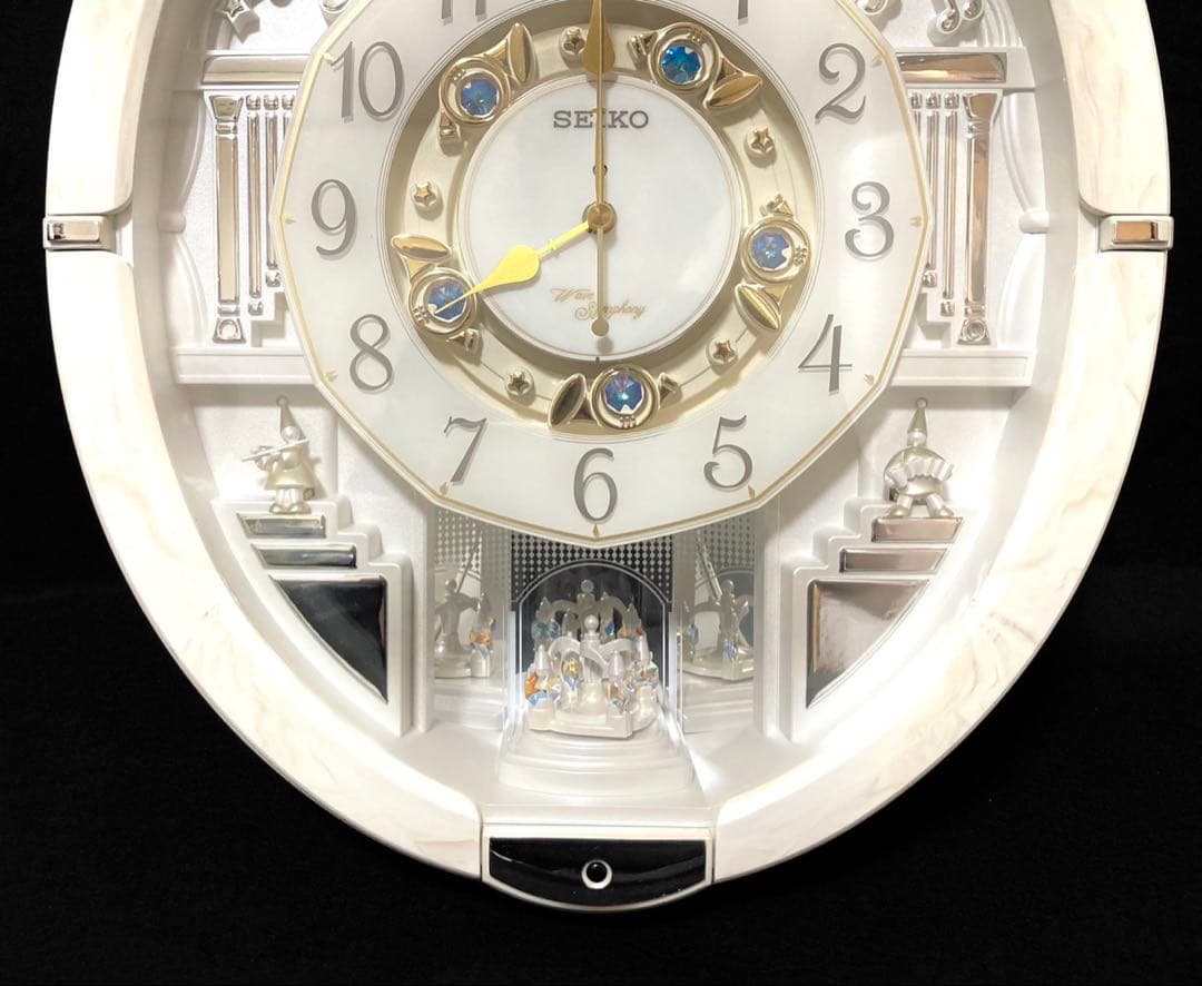 【完動品 希少】SEIKO RE576A ウェーブシンフォニー からくり時計
