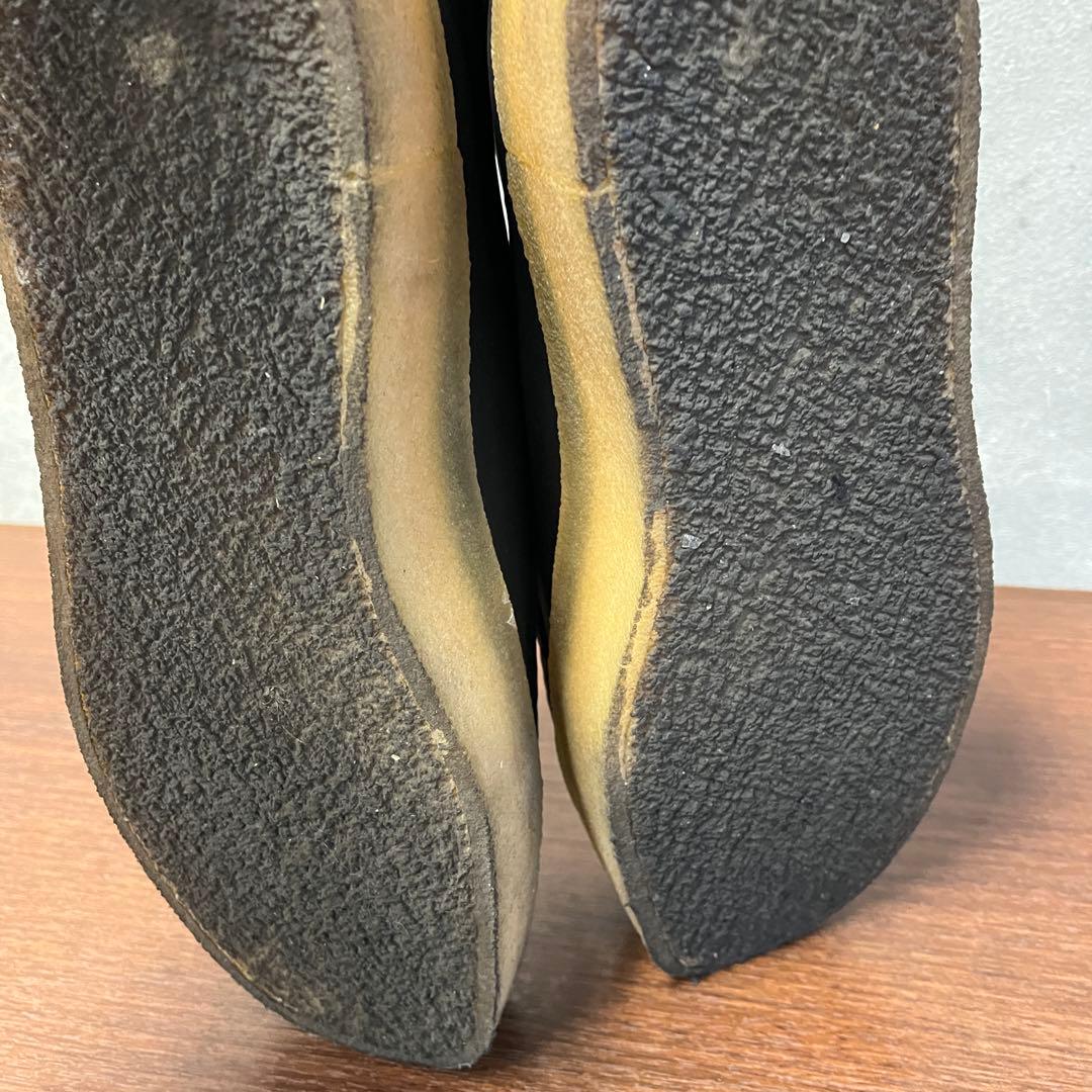 CLARKS ブラック モカシンシューズ　ワラビー　クラークス