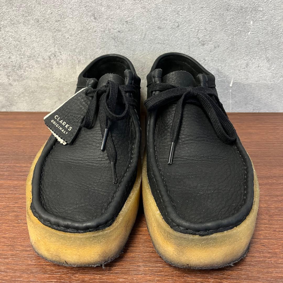 CLARKS ブラック モカシンシューズ　ワラビー　クラークス