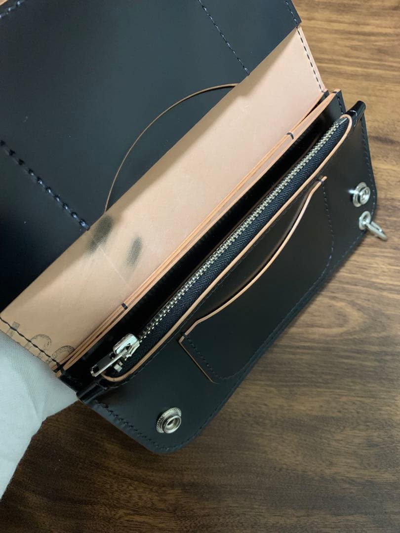 トラッカーウォレット　ロング　コードバン