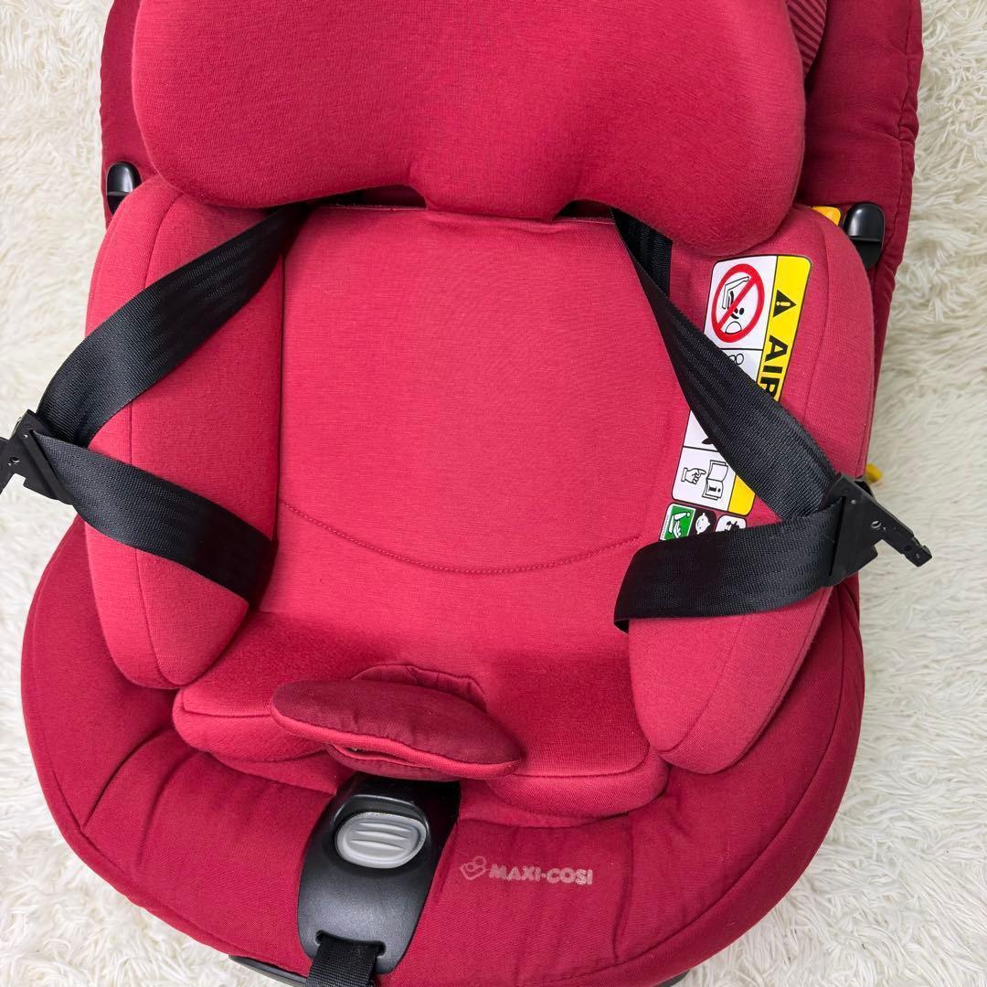 美品 MAXI-COSI マキシコシ AxissFix Plus ノマドレッド