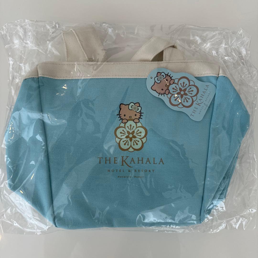 新品未使用タグ付き】THE KAHALAキティコラボハワイ限定 保冷バッグ