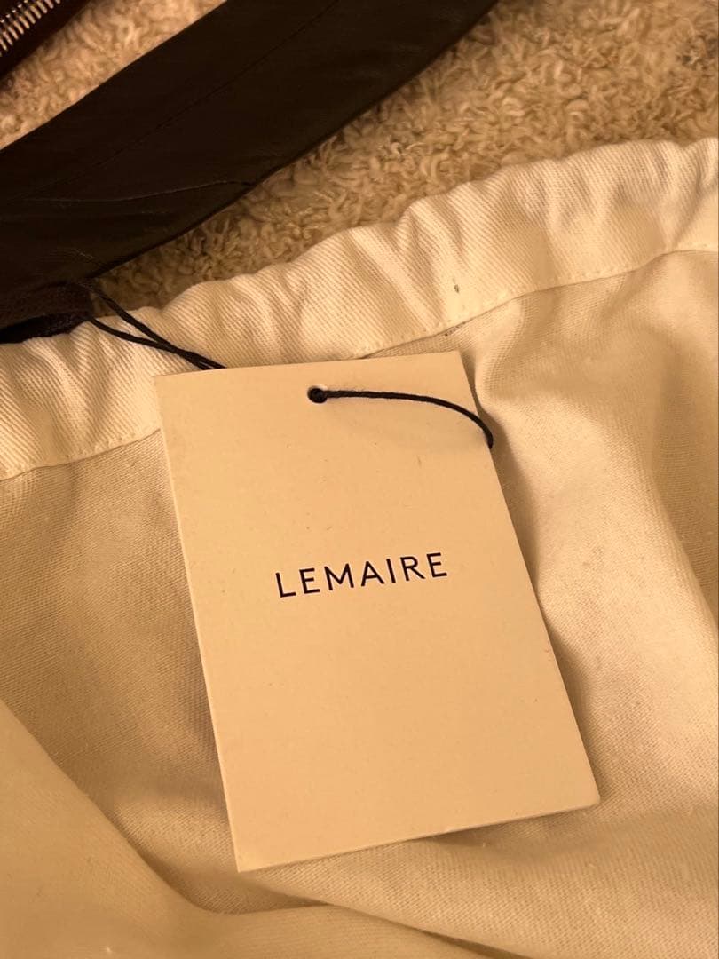 [美品]LEMAIRE ショルダーバッグ ミディアム　ダークチョコレート