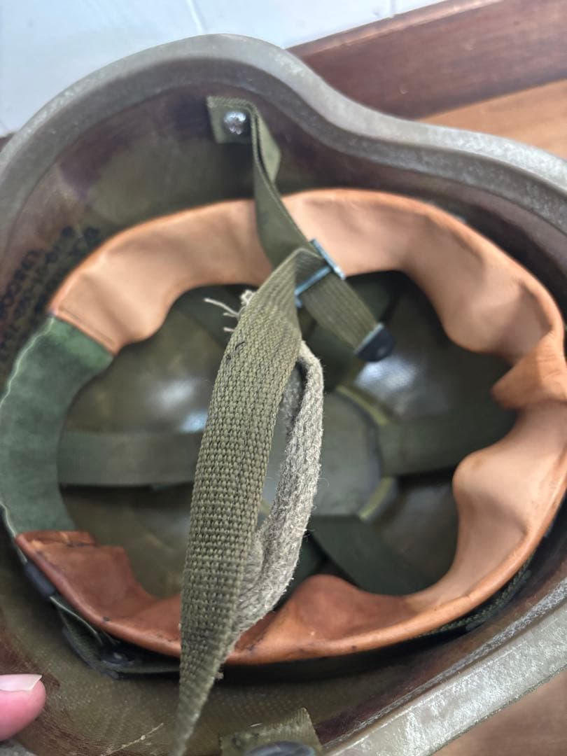 米軍 実物 PASGTフリッツヘルメット ウッドランド MEDIUM 送料無料