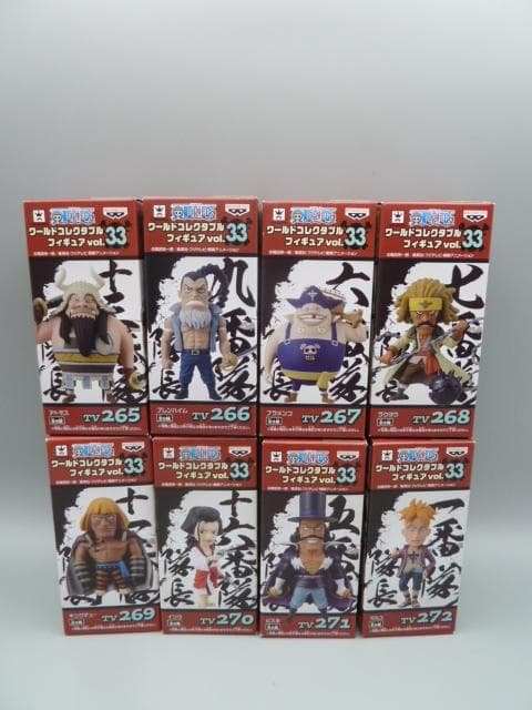 ワンピース コレクタブル vol.32 33 ＋MEGA 白ひげ 全17種 ワンピース