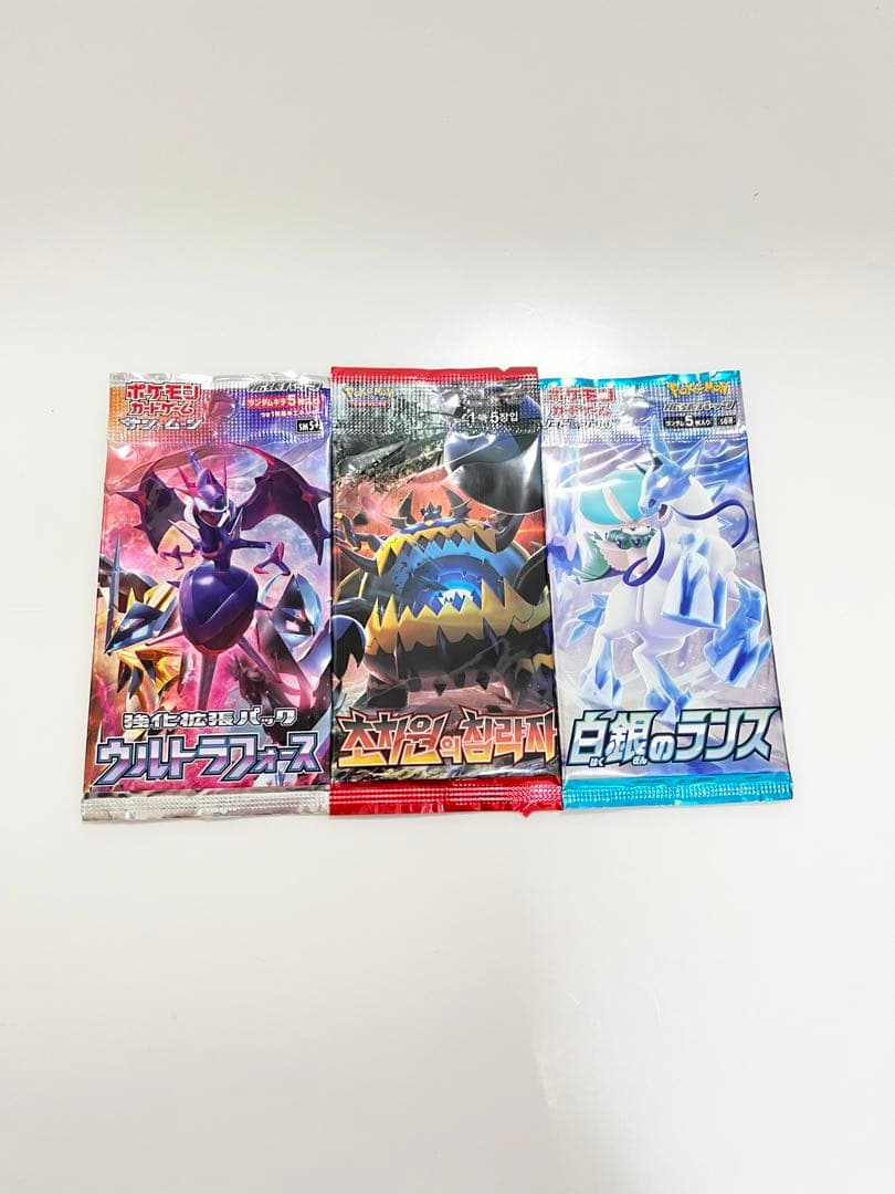 ポケモンカード未開封パックウルトラフォース超次元の暴獣海外白銀のランス《ポケカ