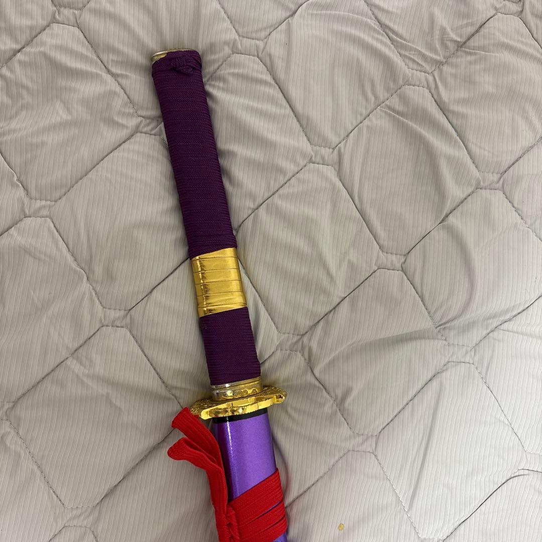 『紫閻魔』武具　刀装具　日本刀　模造刀 居合刀