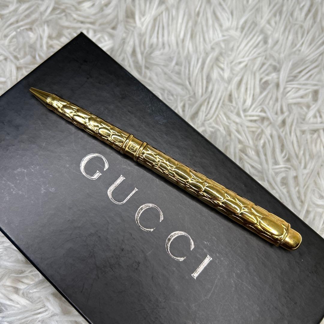 GUCCI ペン ボールペン インターロッキング ゴールド gold 金