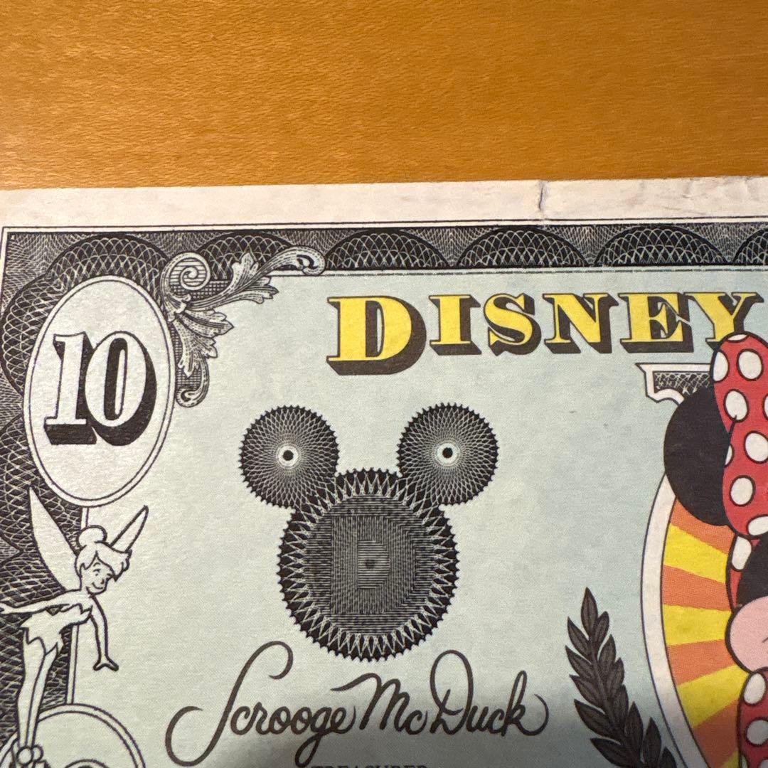 ディズニーダラーセット 1ドル.5ドル.10ドル