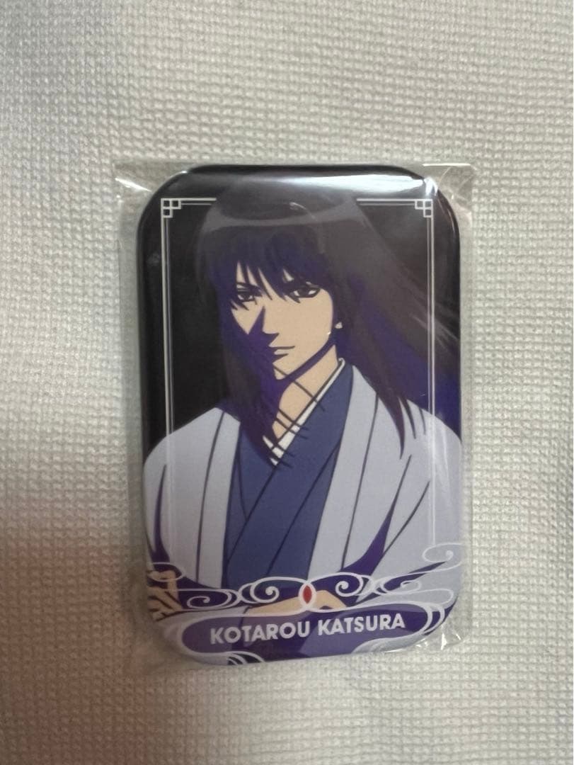 銀魂 まるかく缶バッジ 桂 - ピンズ・ピンバッジ・缶バッジクラシック