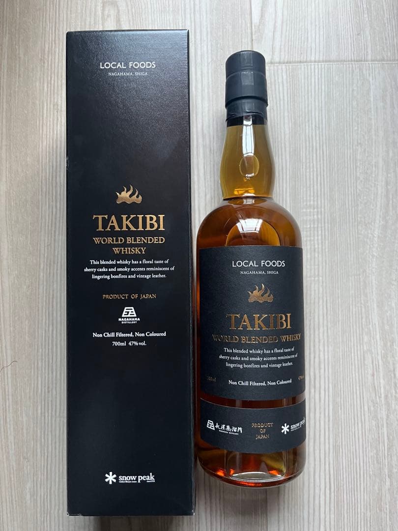 snowpeak】TAKIBI WORLD BLENDED WHISKY