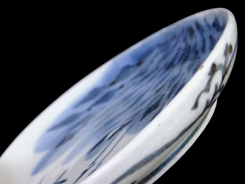 古伊万里 染付 竹笹の図 2寸半皿 豆皿 E596AS-CUh - メルカリ