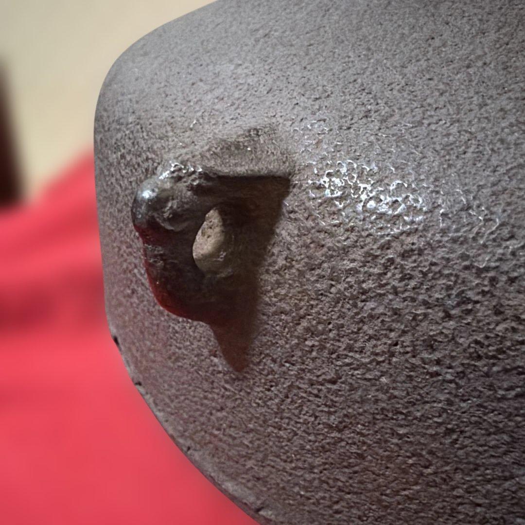 江戸中期 擂座釜 七代大西浄玄作 庄兵衞 鑑定箱書 共箱 - メルカリ