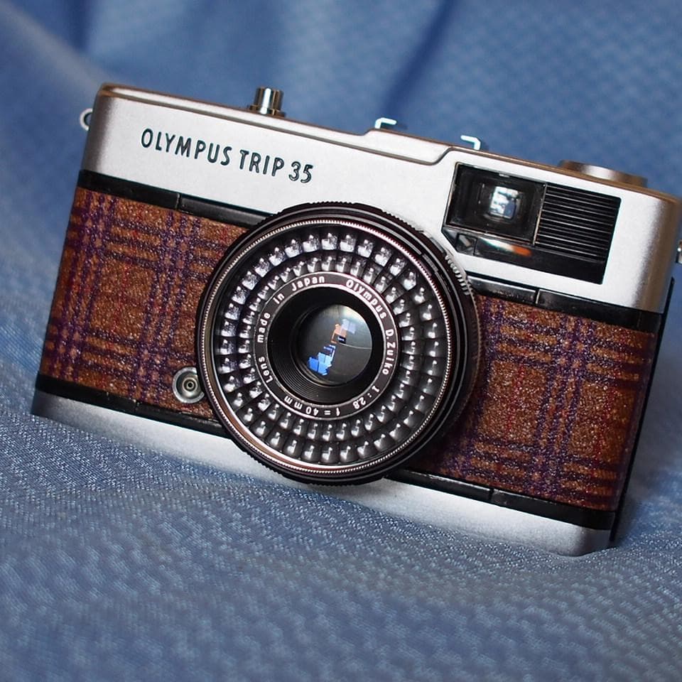 清掃整備済 Olympus Trip 35 ブラック コンパクトフィルムカメラ 美品
