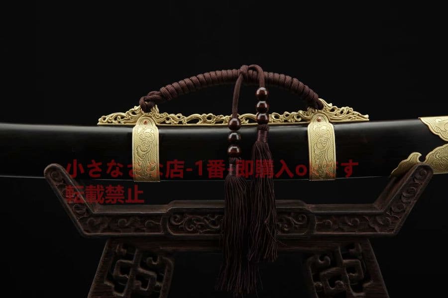 手動点花包銅清刀 武具　刀装具　日本刀　模造刀   居合刀 清腰刀