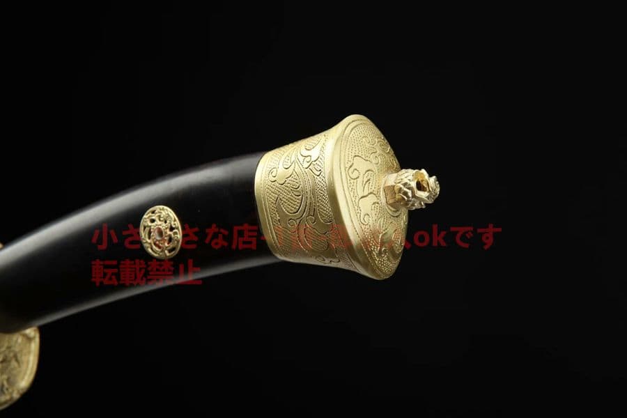 手動点花包銅清刀 武具　刀装具　日本刀　模造刀   居合刀 清腰刀