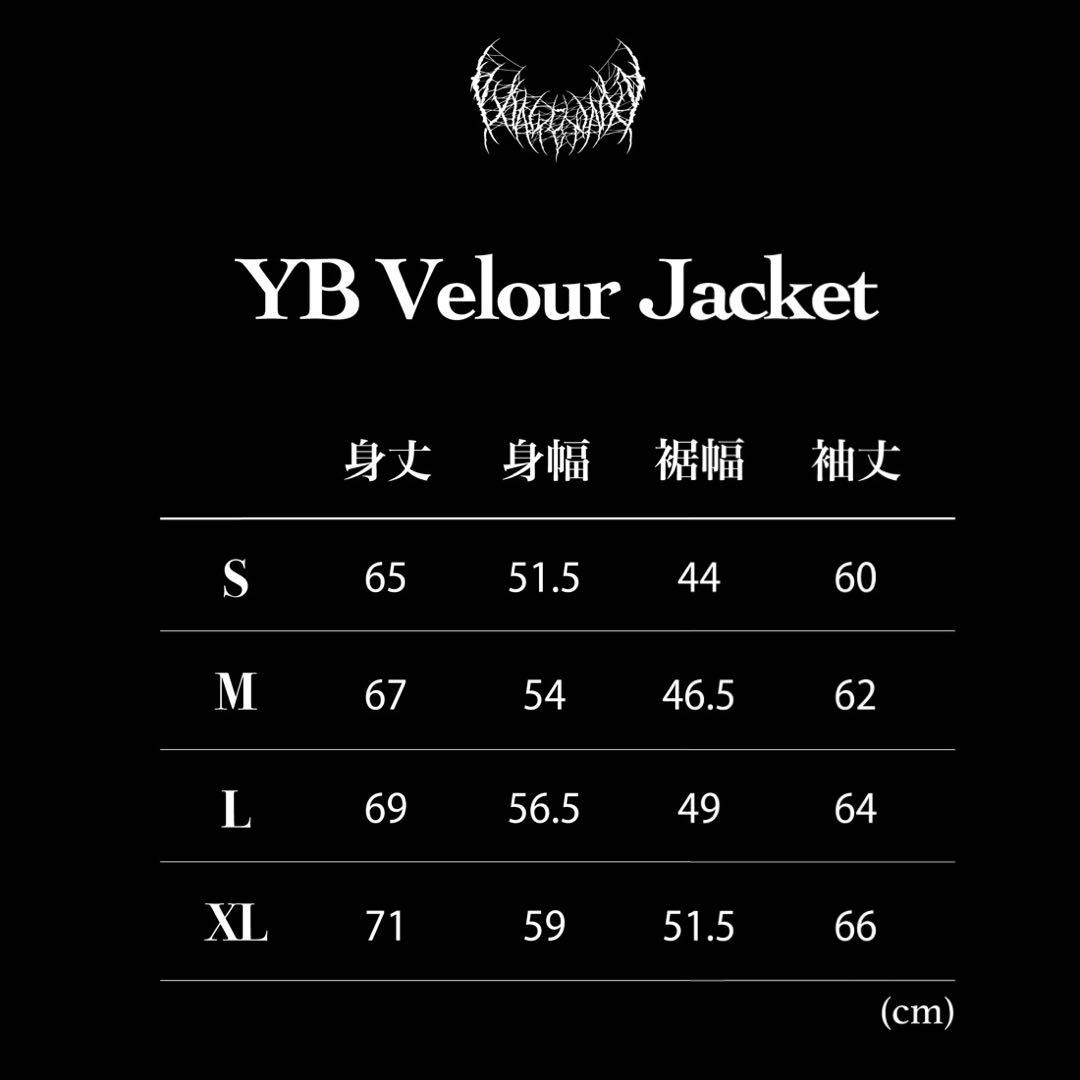 ジャケット・アウター yxngbratz YB Velour Jacket (Black) L