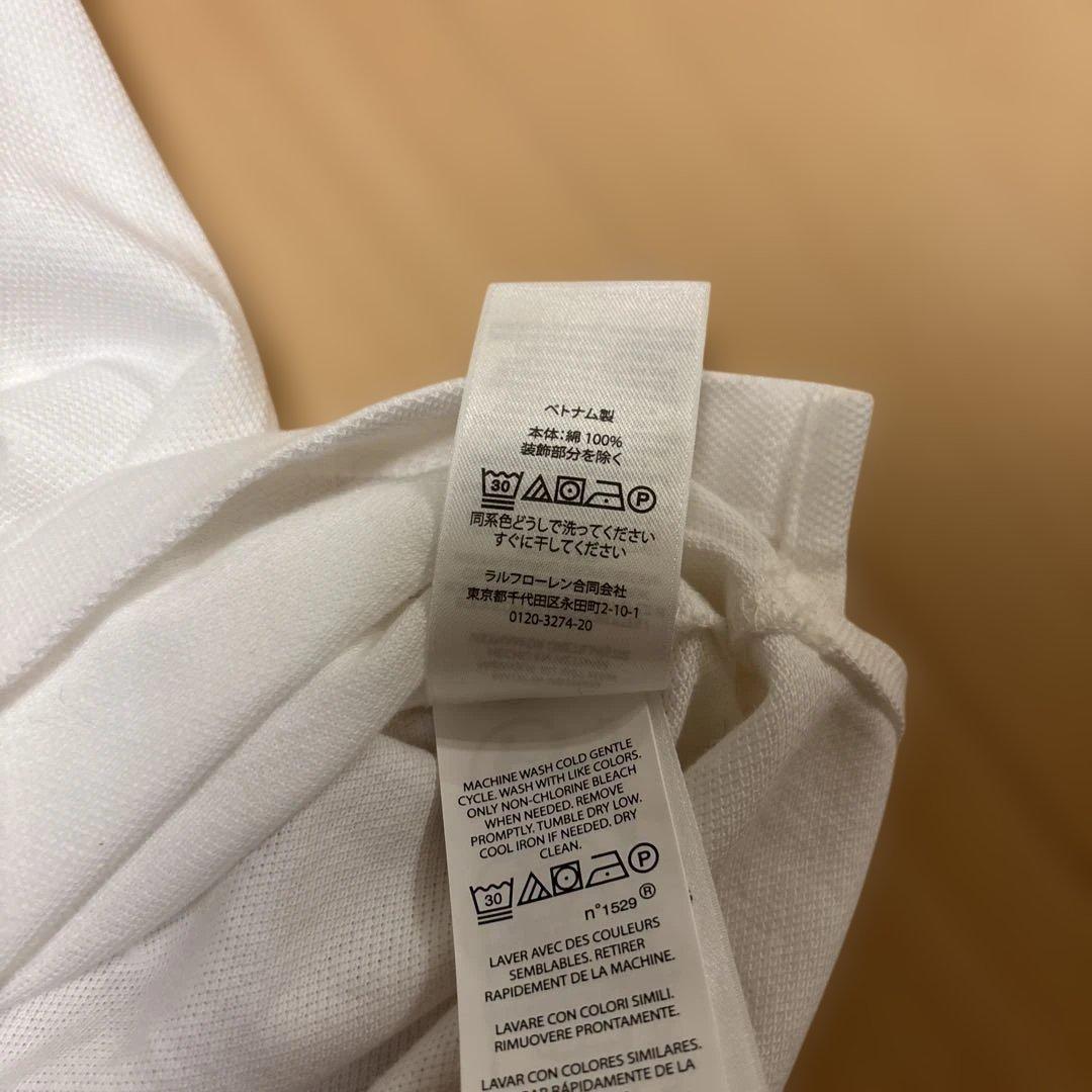 Polo Ralph Lauren 白 ポロシャツ 半袖