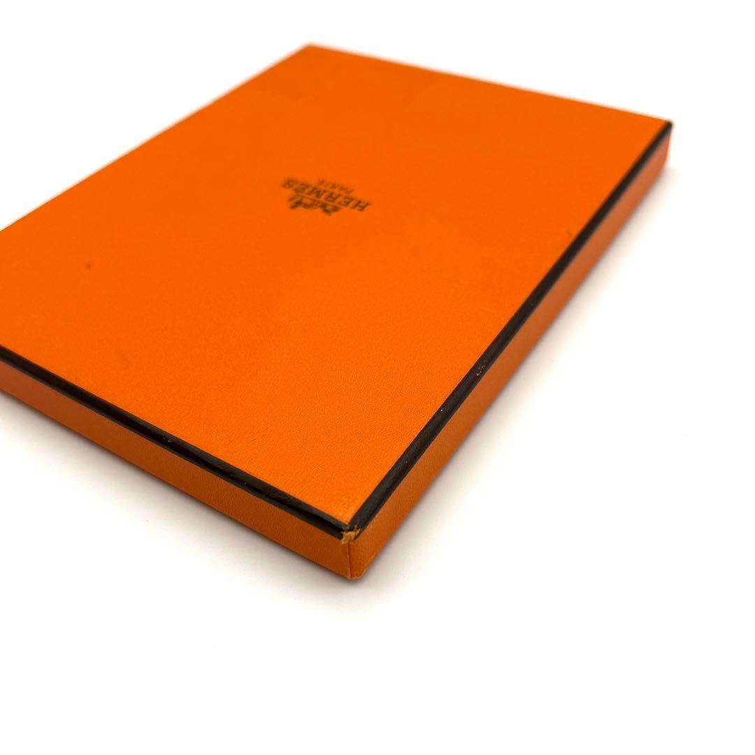 エルメスHERMES エテュイイーカバー レザースマホケースカードケース