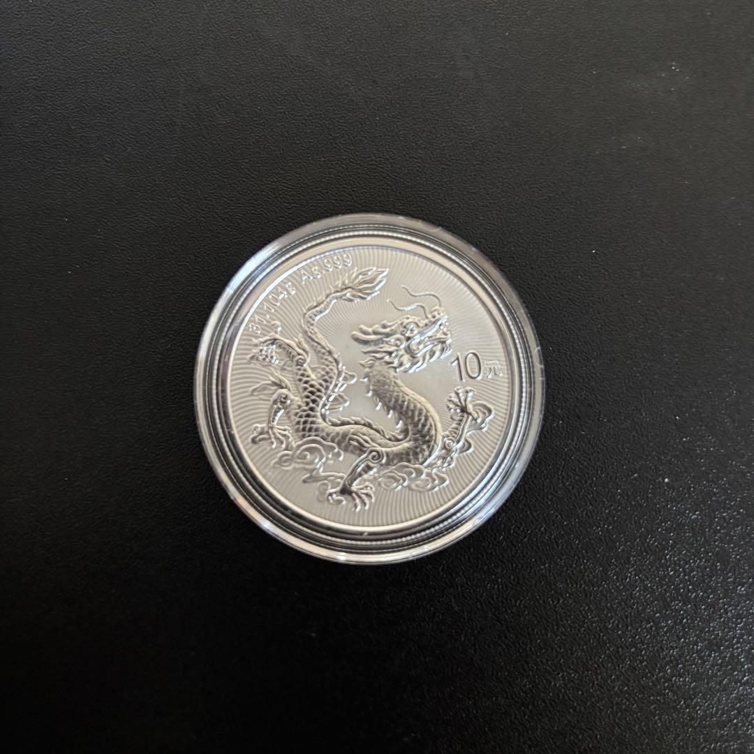 純銀99.9% シルバー ドラゴン 1オンス Silver 2025 銀貨 - メルカリ