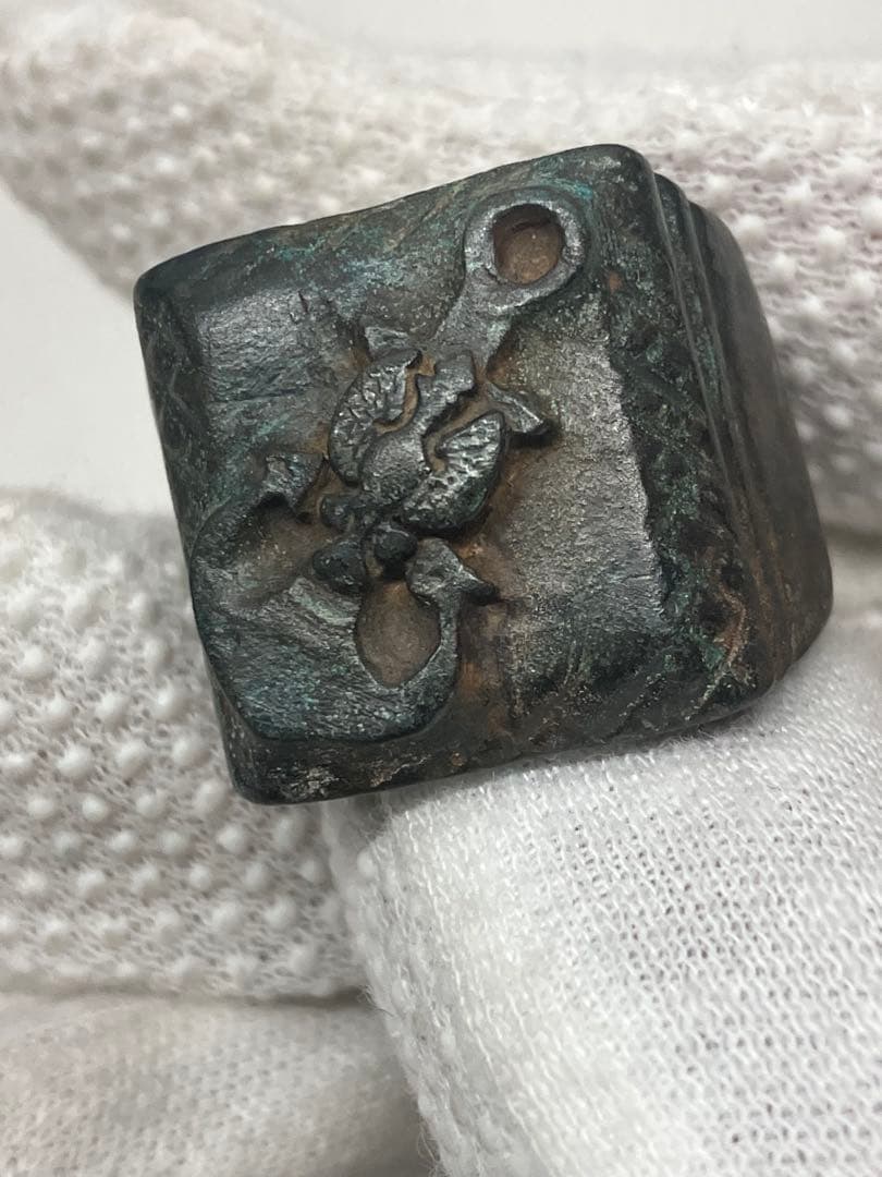 1939’s ポーランド海軍　当時物　MWリング　ブロンズ・レア傑作品