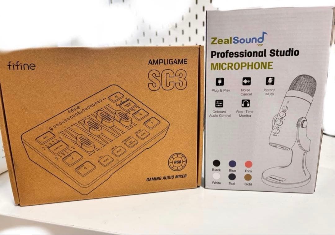 配信機材一式セット ミキサー マイク IRIAM Tiktok リアリティ