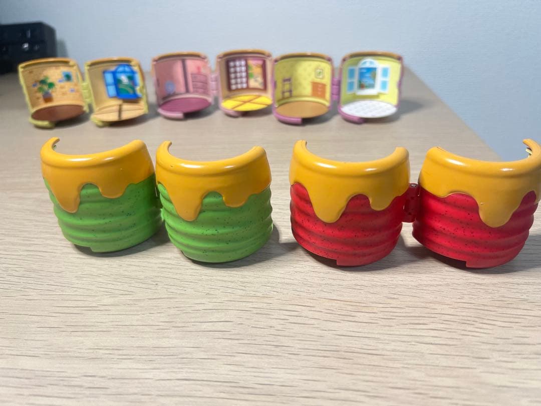 セガトイズ　お茶犬湯のみの小部屋　7個セット　なごみの家