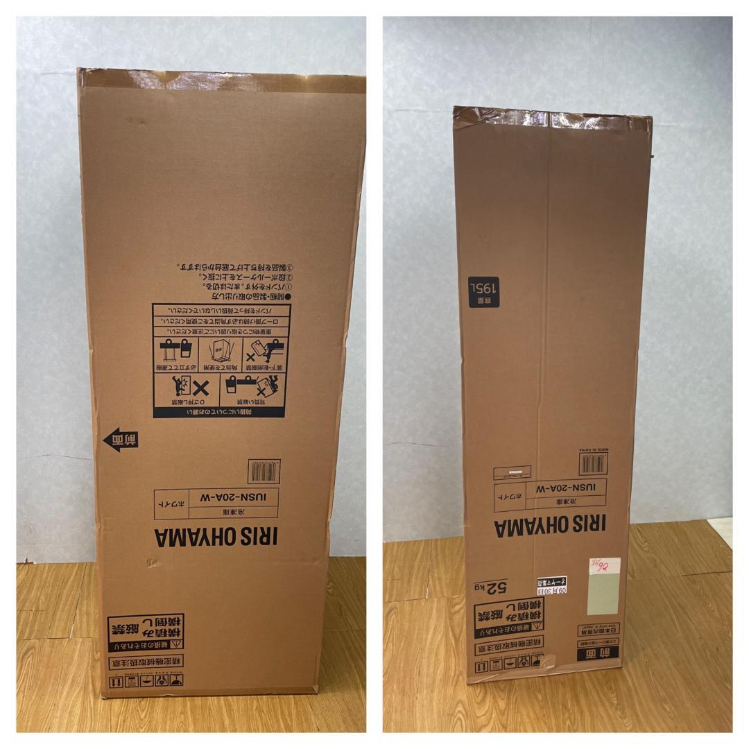 K☆036 アイリスオーヤマ 冷凍庫 IUSN-20A-W 　訳あり未使用品