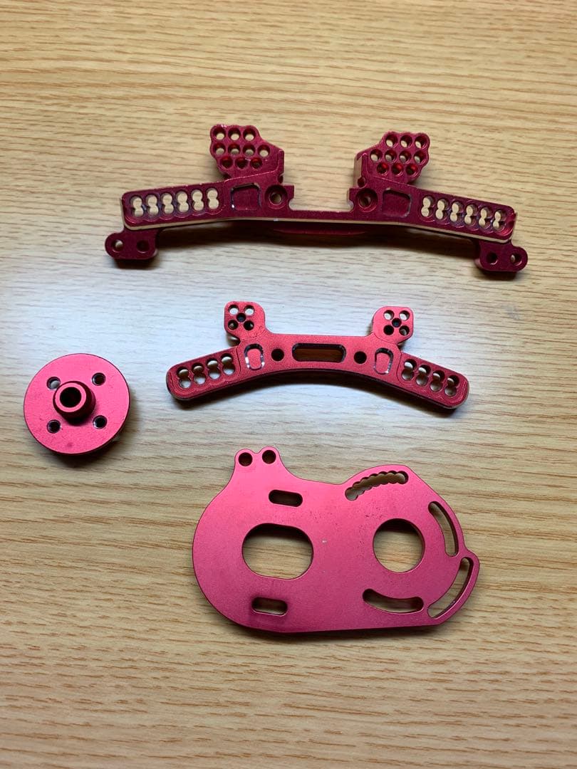 ヨコモ　yd-2 アルミパーツセット レッド　検　reved