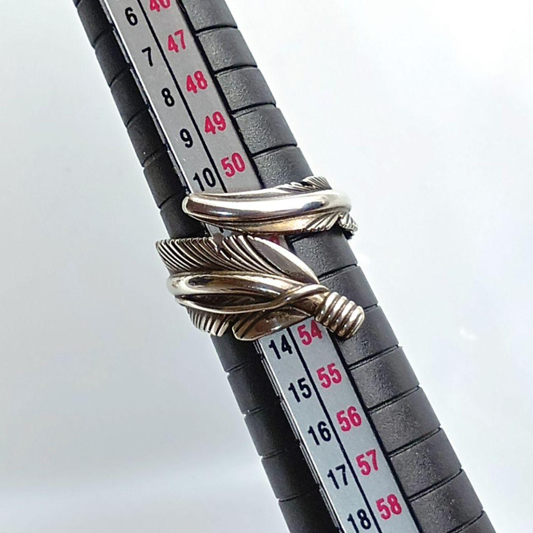 ハーヴィーメイス✳️リング3点セット 12KGF/SILVER フェザーリング