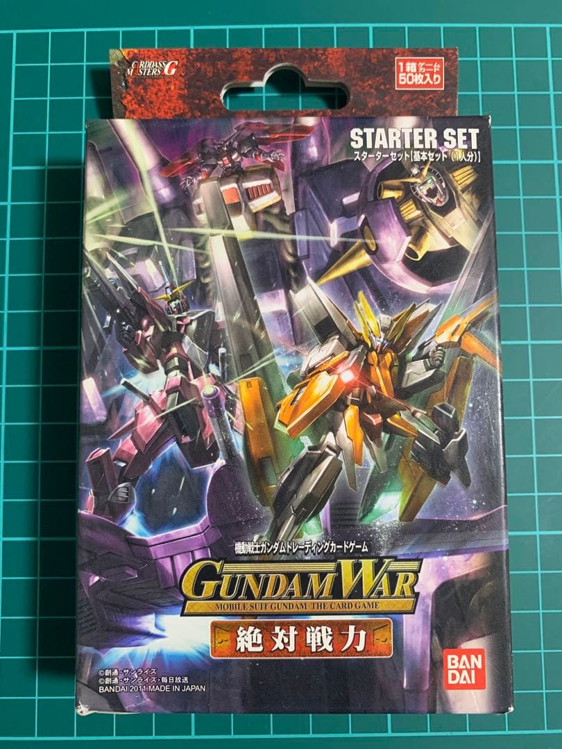 ガンダムウォー絶対戦力基本スターターセット開封済み5個セット