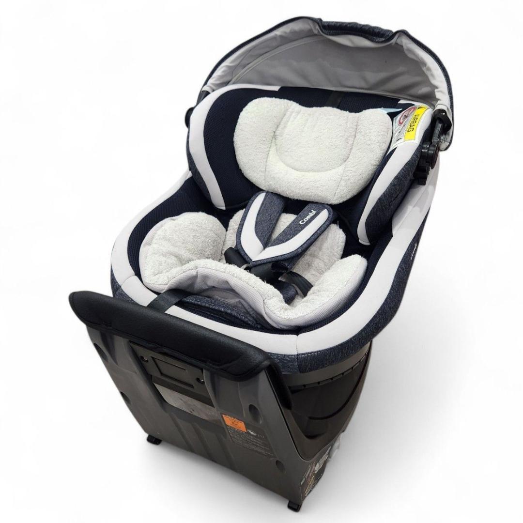 Combi クルムーヴ スマート ISOFIX JK-600 ネイビー 回転式