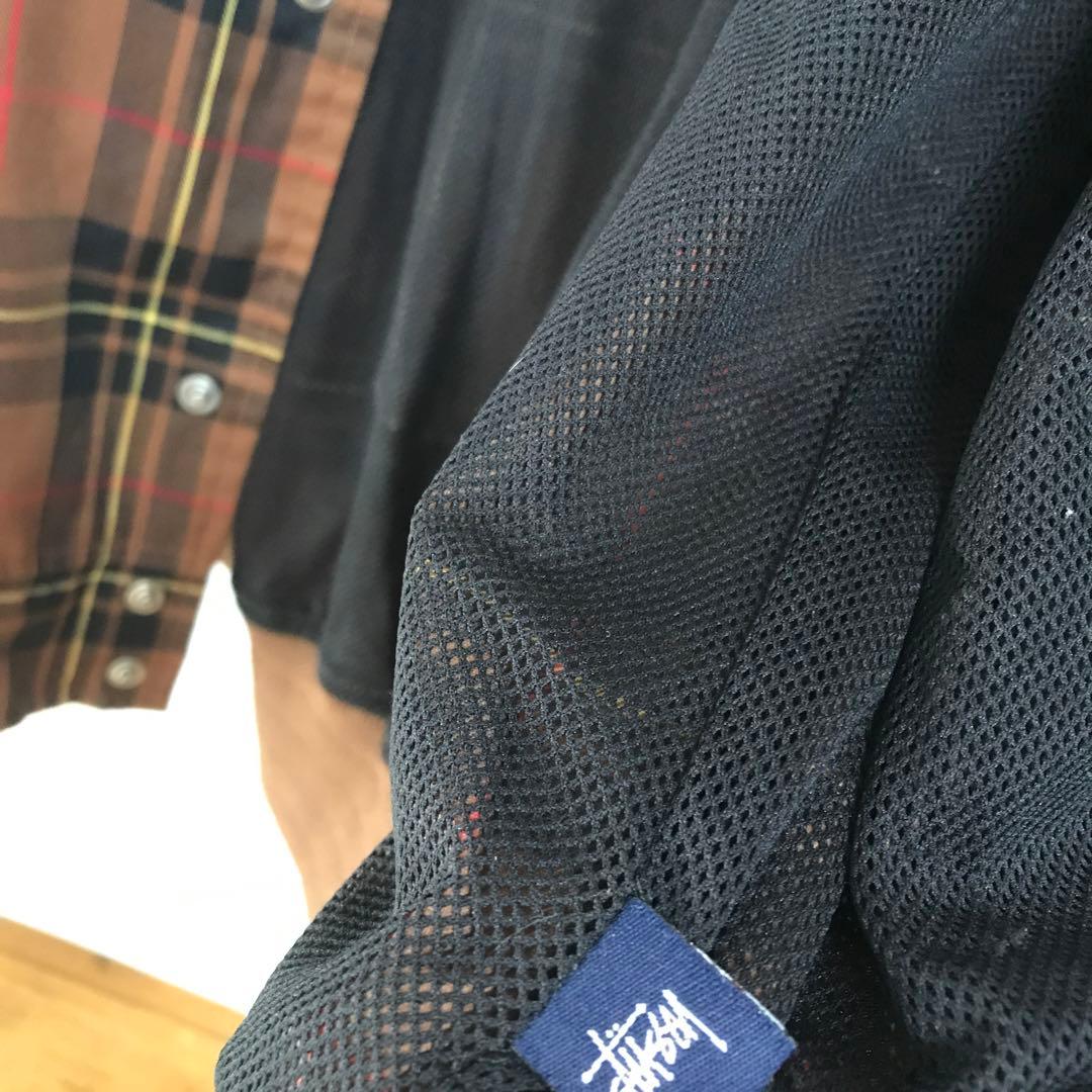 vintage stussy classic check jacket dg