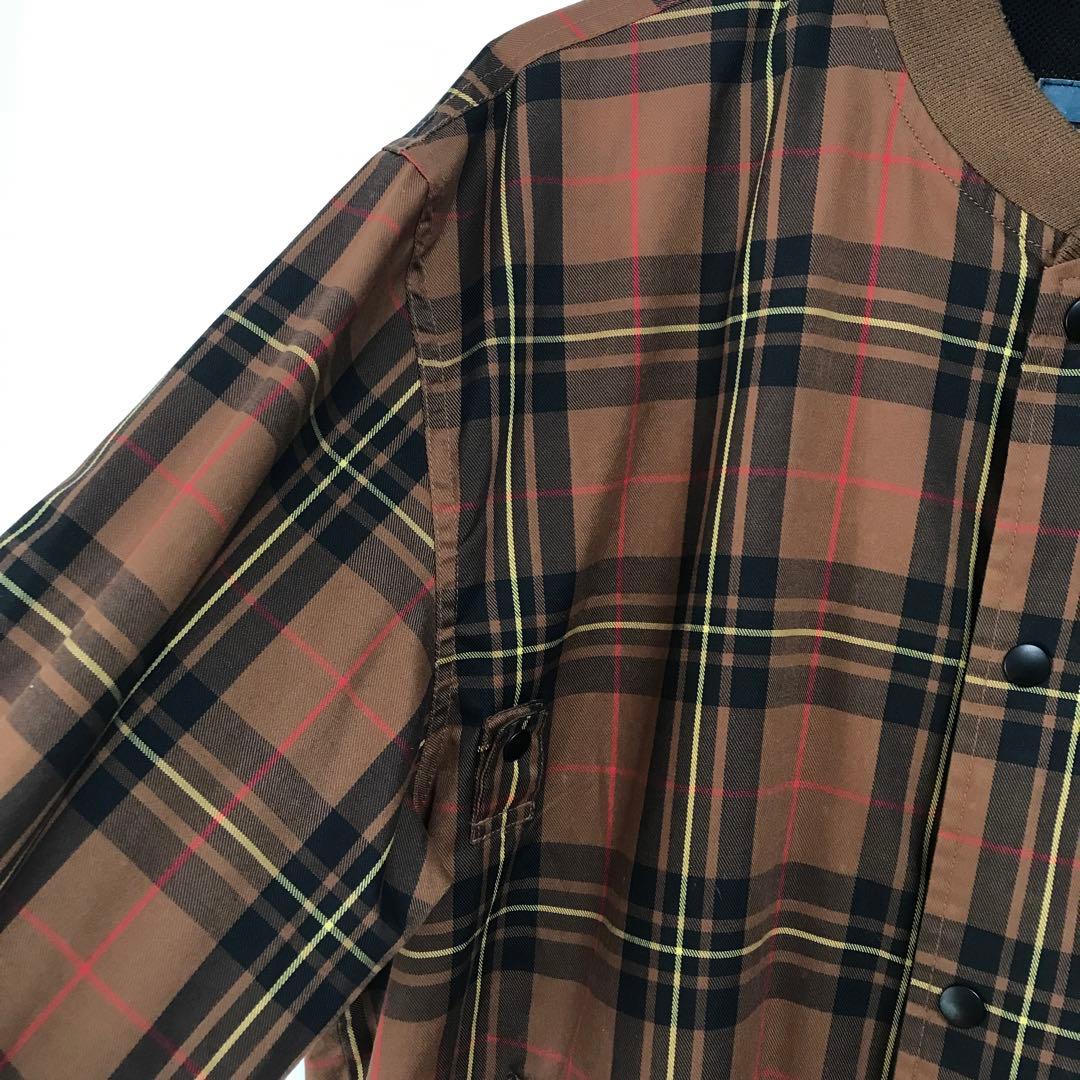 vintage stussy classic check jacket dg