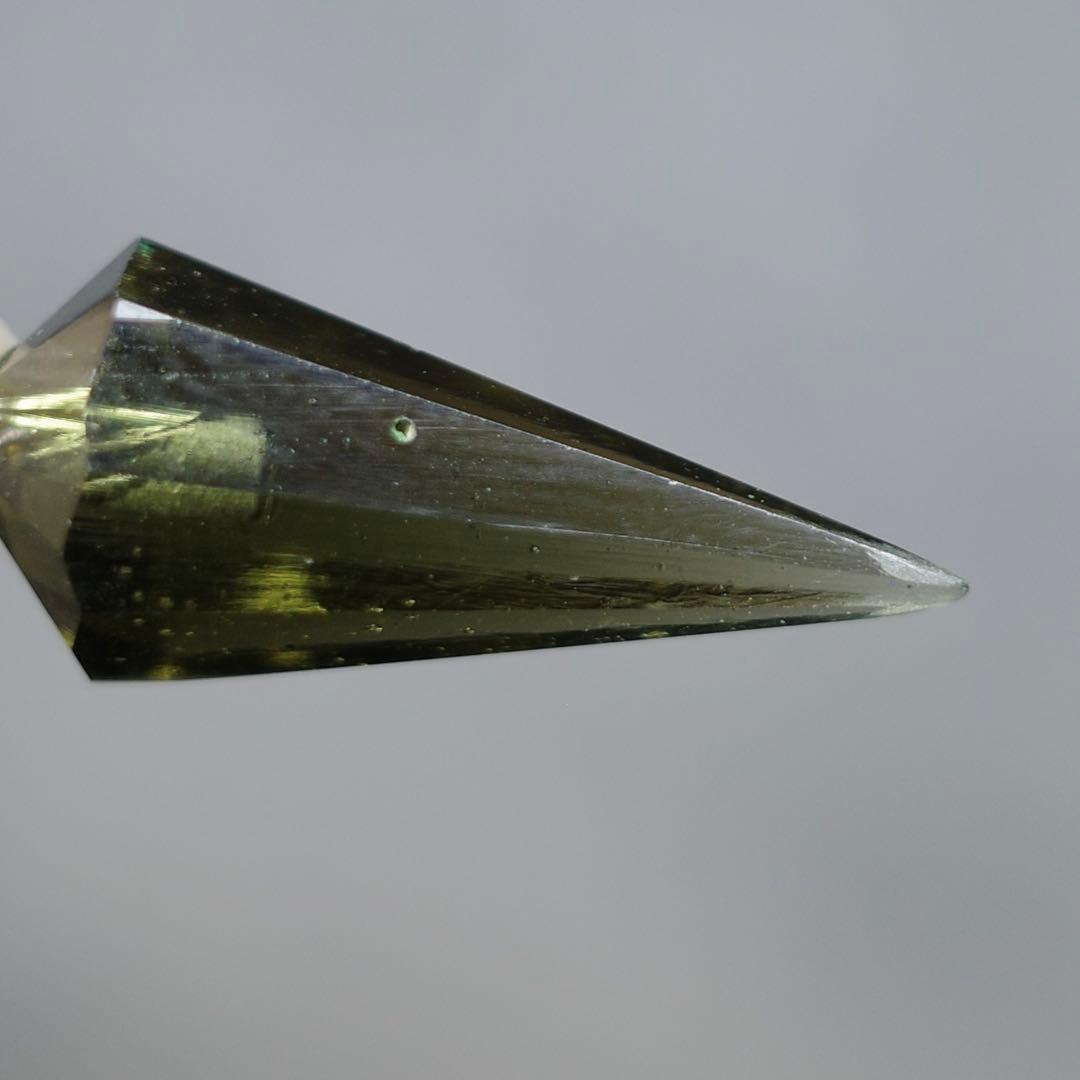 モルダバイト ペンデュラム 鑑別書付き アクセサリー