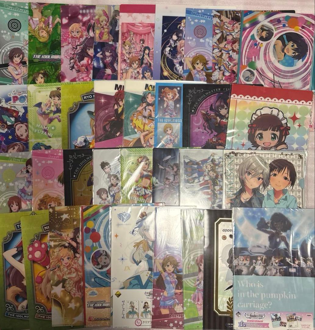 シンデレラガールズ クリアファイル 大量まとめ売り