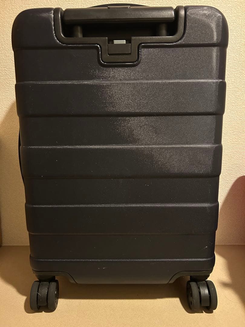 無印良品 キャリーケース36Lブラック 車輪ストッパー付 良品 機内