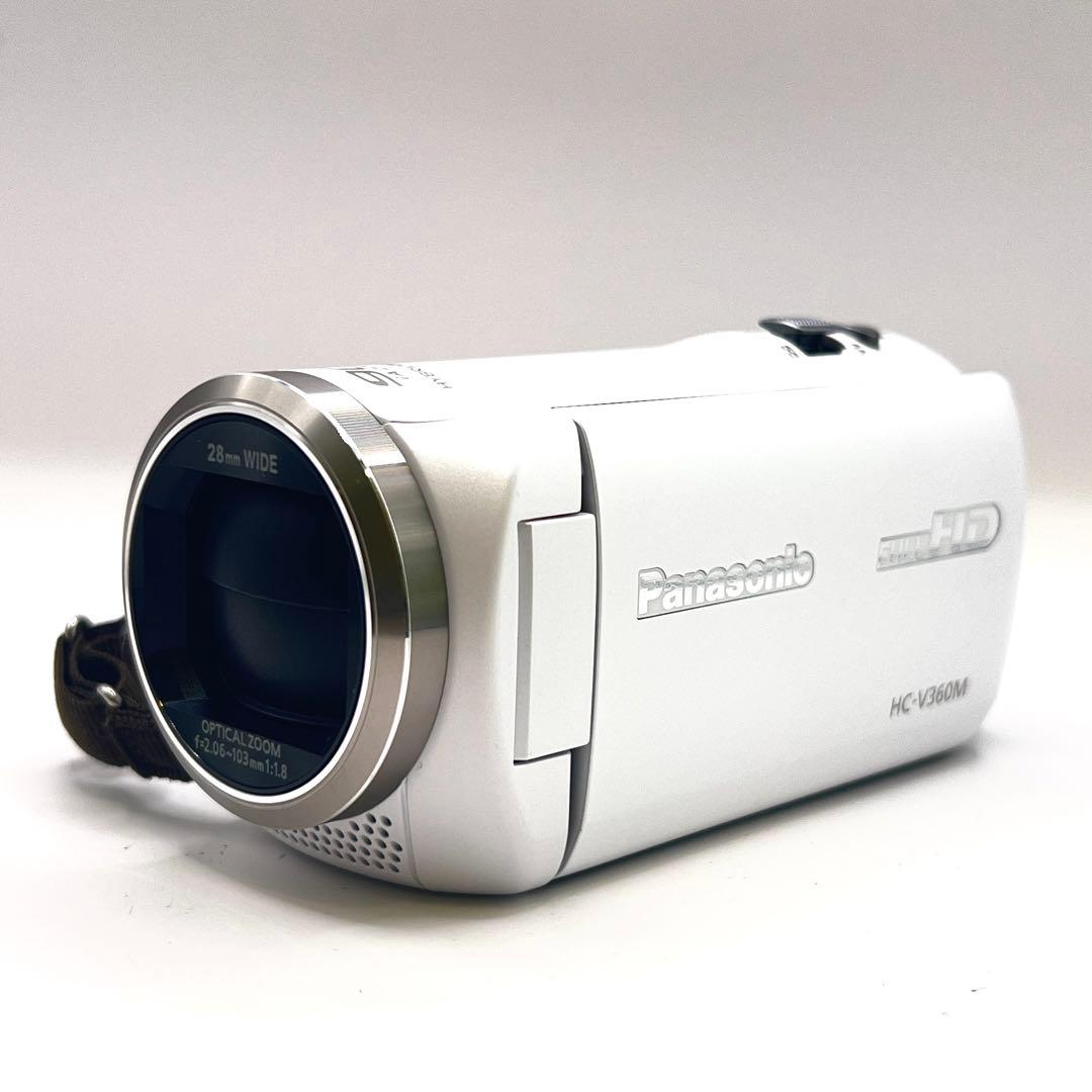 美品 付属品完備 Panasonic HC-V360M ビデオカメラ