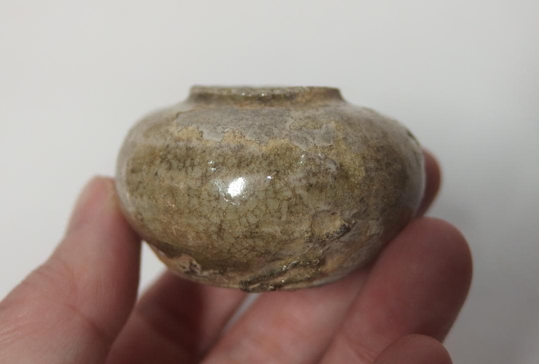 古瀬戸灰釉小壺/鎌倉～室町/ミニサイズ/古民芸 - メルカリ