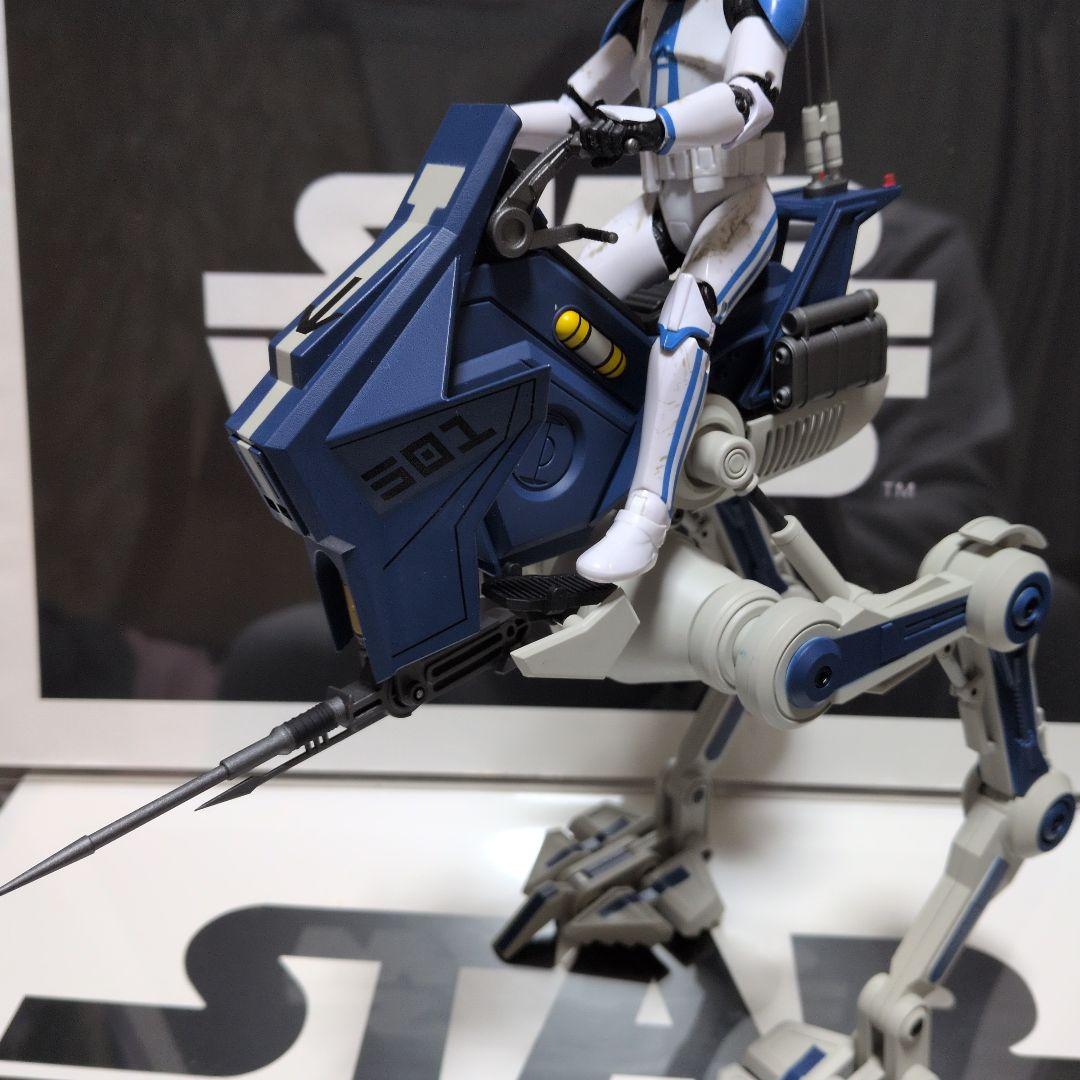 スターウォーズ　６インチ カスタムクローントルーパー　&　AT-RT非正規品