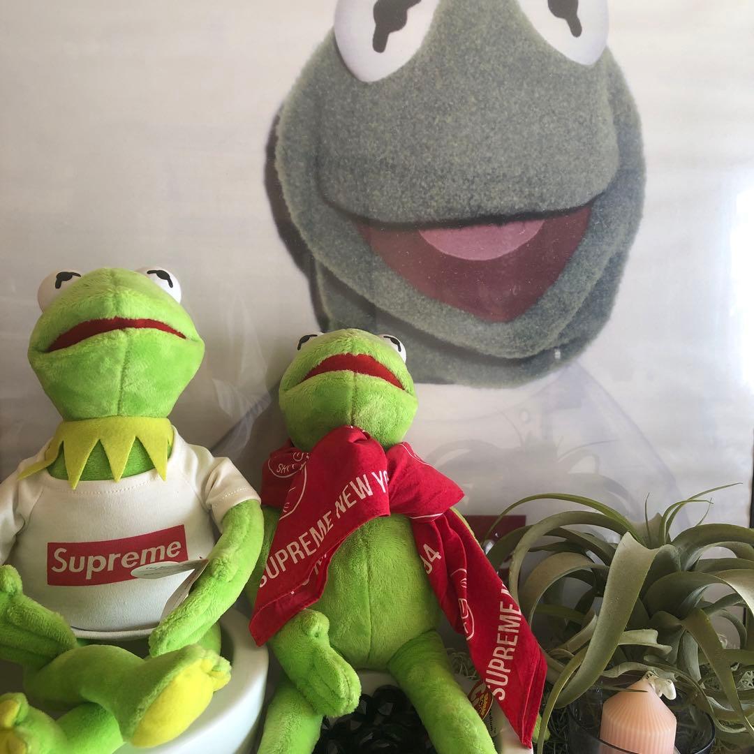 Supreme♡Kermit コラボ カーミットぬいぐるみ キャラクターレア