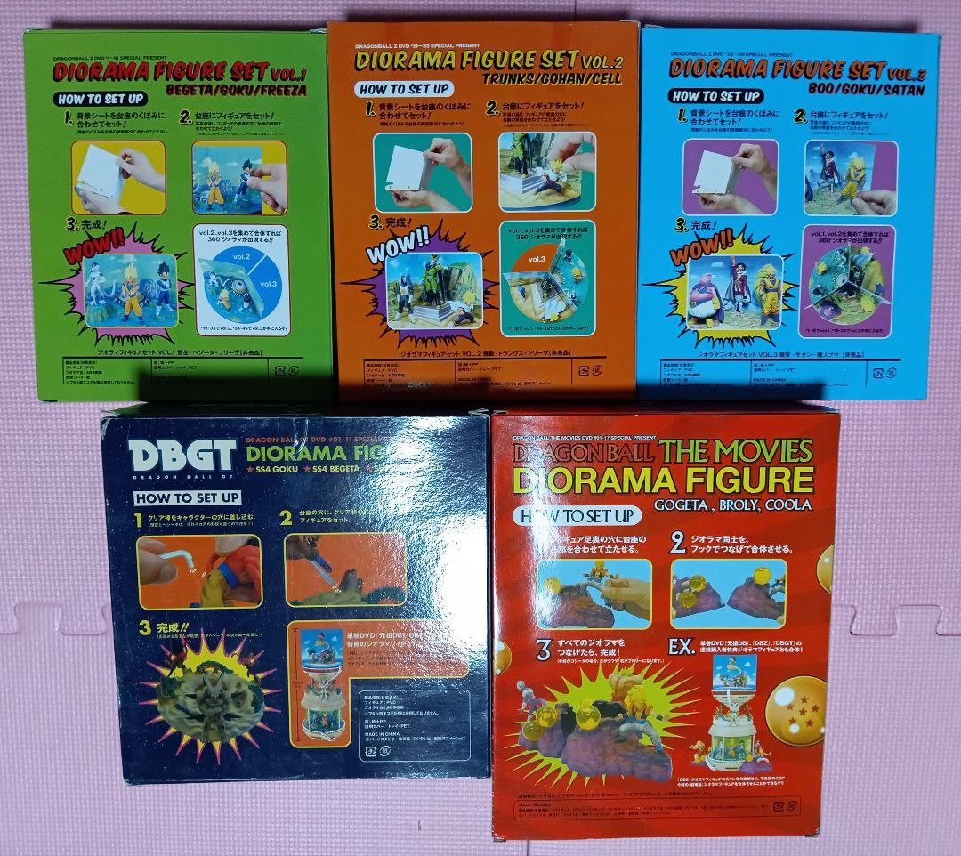【未開封品】DRAGON BALL Z ジオラマフィギュアセットDVD特典非売品