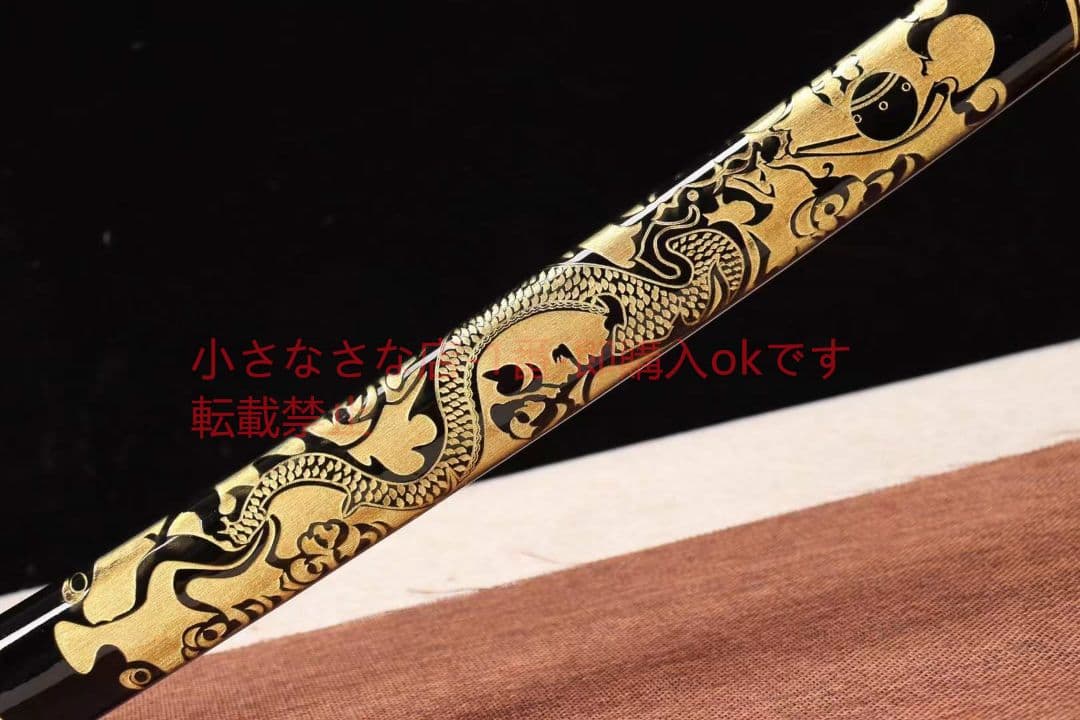 【侍刀一龍宇武士】古兵器 武具 刀装具 日本刀 模造刀 居合刀