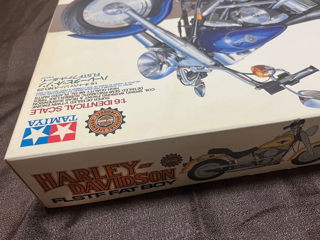絶版 タミヤ プラモデル ハーレーダビッドソン ファットボーイ 激レア