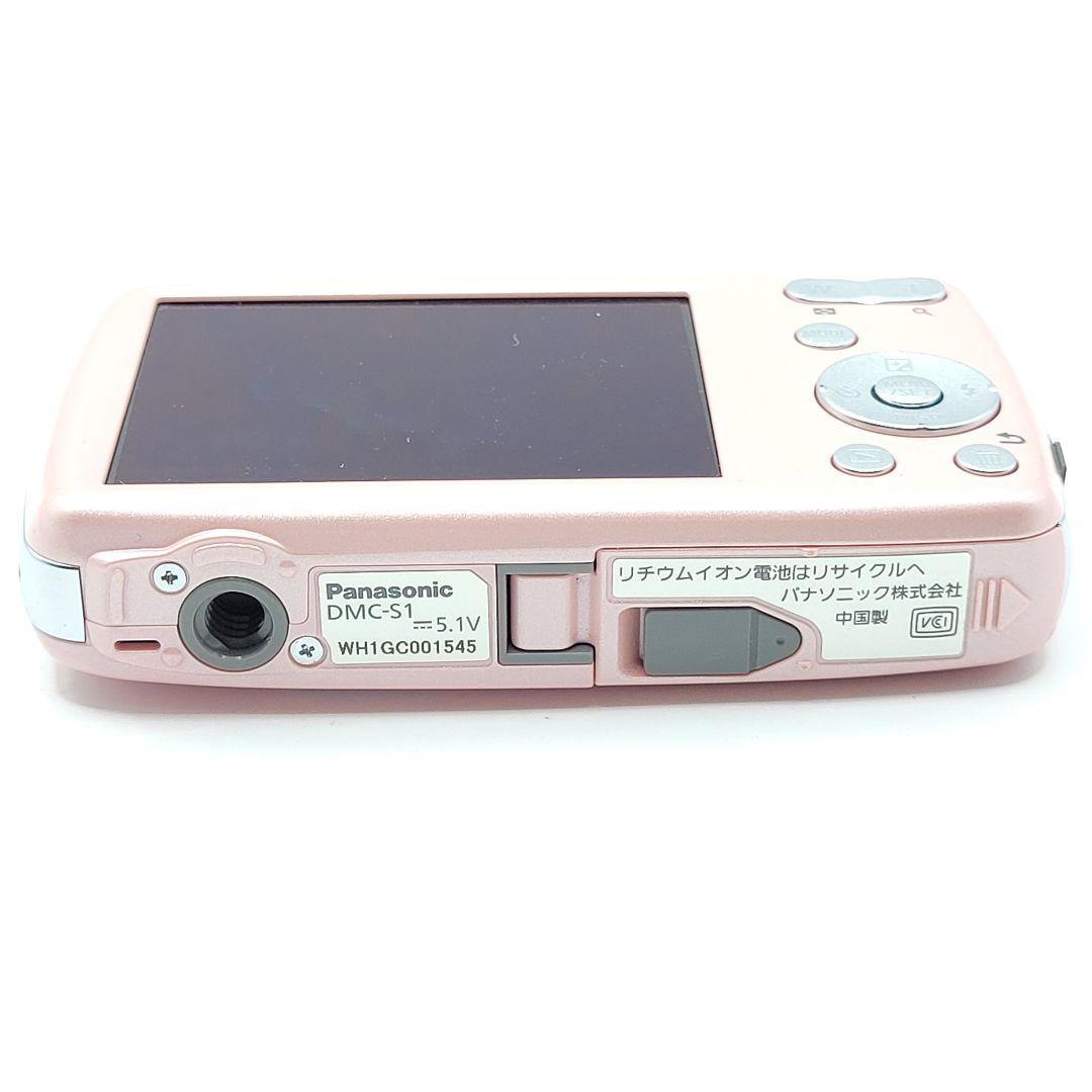 n様【動作品】Panasonic デジタルカメラ DMC-S1 LUMIXピンク