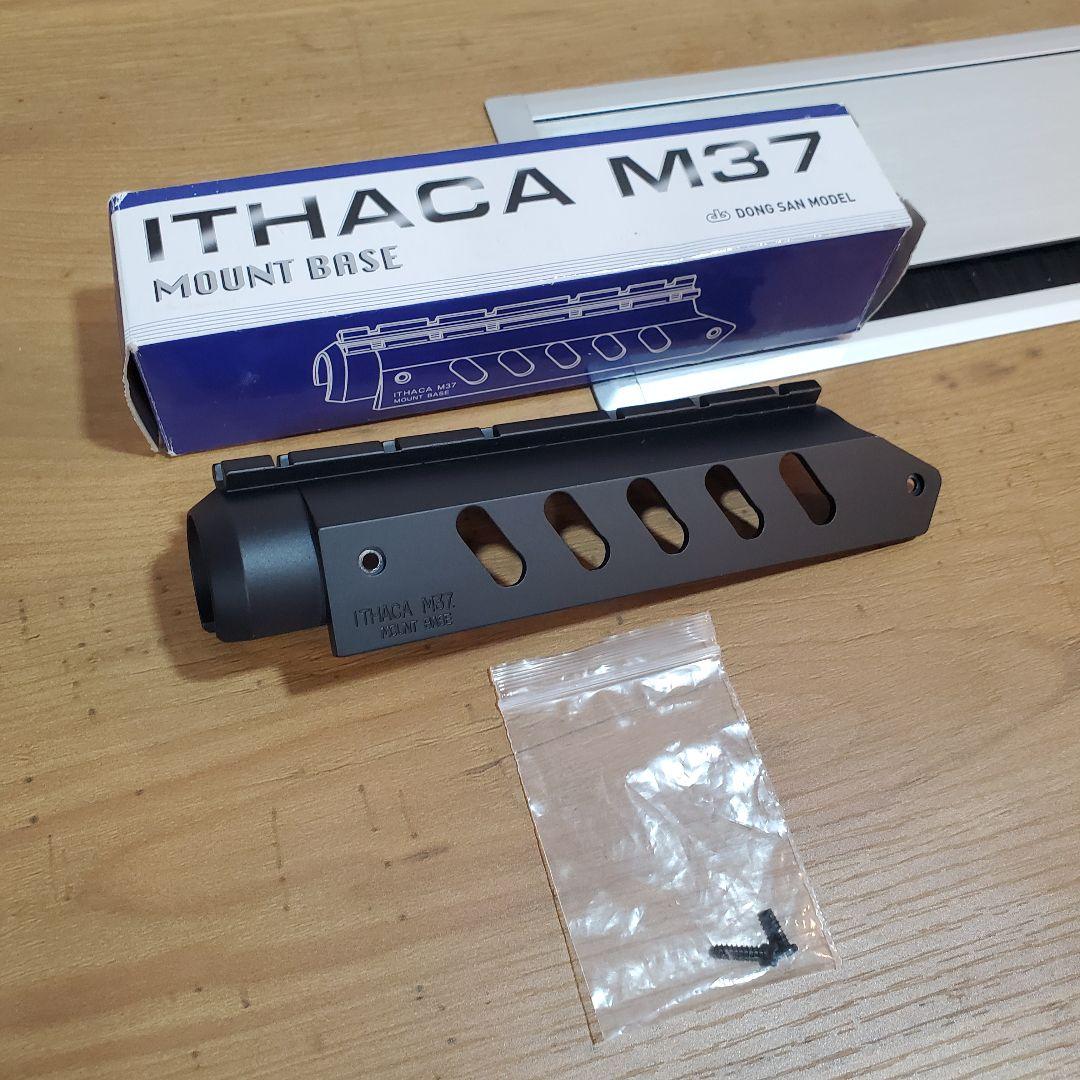 イサカM37カスタムセット　戦民思想Ｔ名人+ストック一式+スコープマウントベース