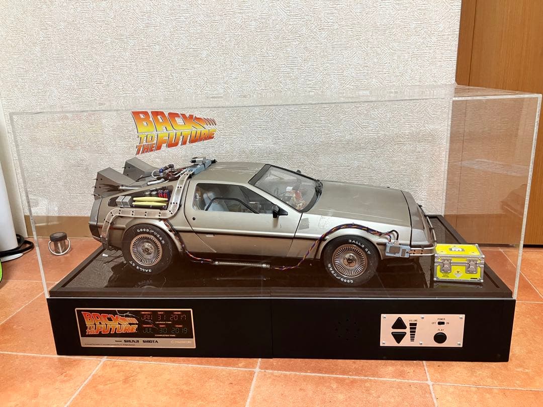 デアゴスティーニ バックトゥザフューチャー デロリアン ジャンク品