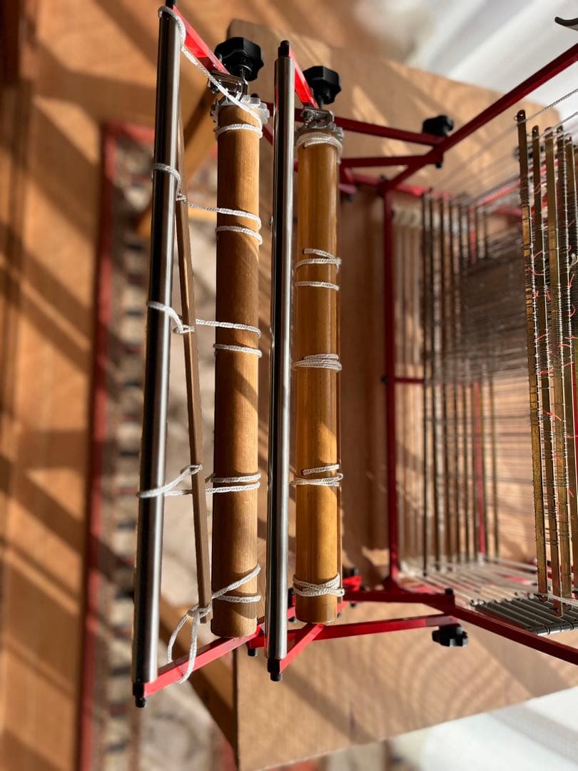 東京手織機 ハンディールーム400 8枚綜絖 二重ビーム付き